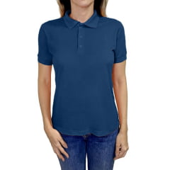 GOLA POLO FEMININA 100% POLIESTER - MALHA PIQUET 