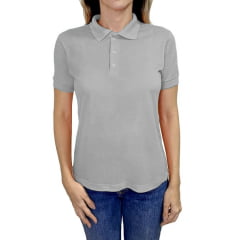 GOLA POLO FEMININA 100% POLIESTER - MALHA PIQUET 
