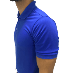 GOLA POLO MASCULINA 100% POLIÉSTER - MALHA PIQUET 