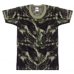 CAMISA MALHA PP CAMUFLADA INFANTIL